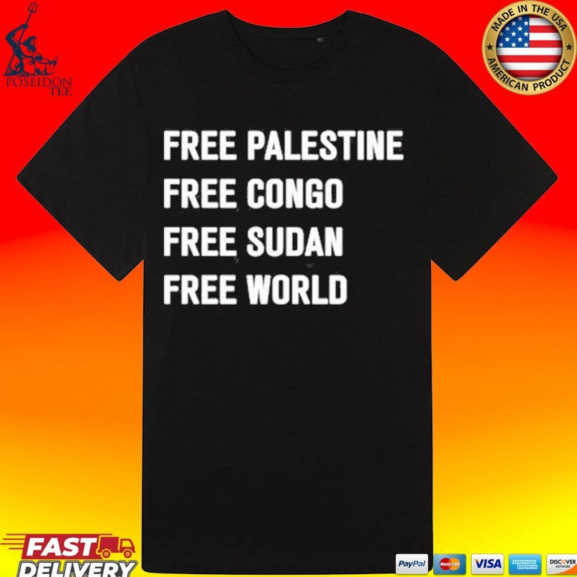 Marc Cucurella Free Palestine Free Congo Free Sudan Free World Unisex