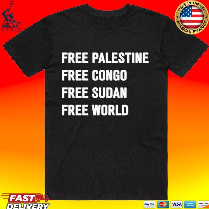 Marc Cucurella Free Palestine Free Congo Free Sudan Free World Unisex