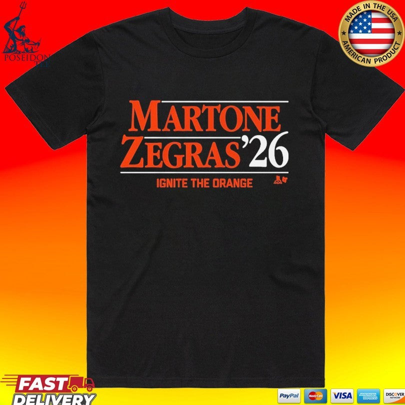 Martone-zegras ’26 Ignite The Orange Unisex