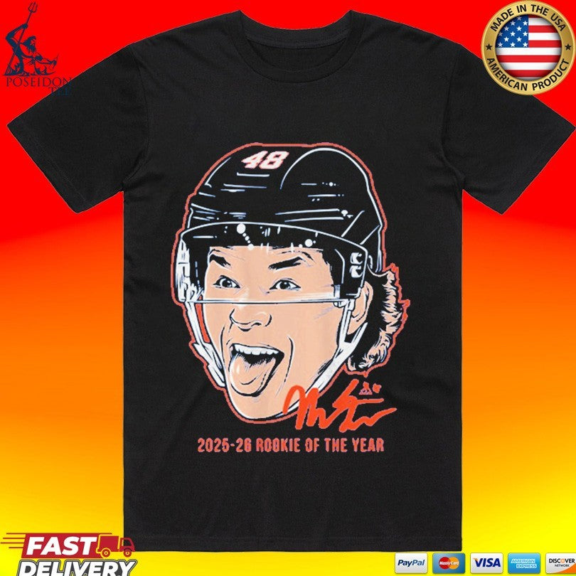 Matthew Schaefer Roty Swag Head 2025-26 Rookie Of The Year Unisex