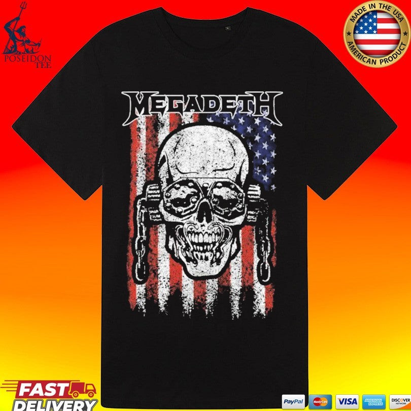 Megadeth Vic Flag Unisex