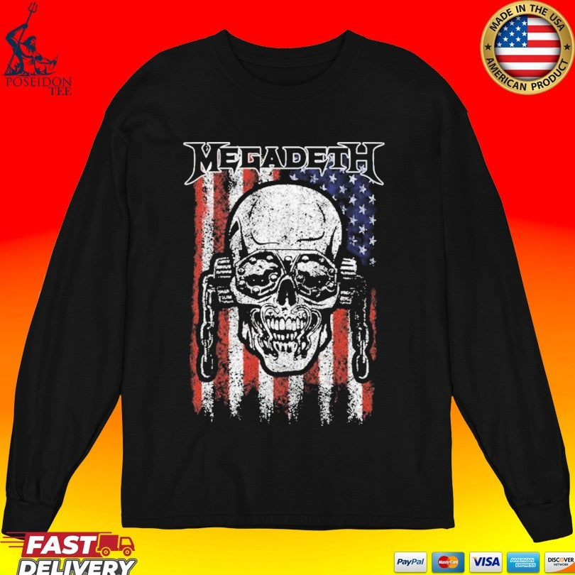 Megadeth Vic Flag Unisex