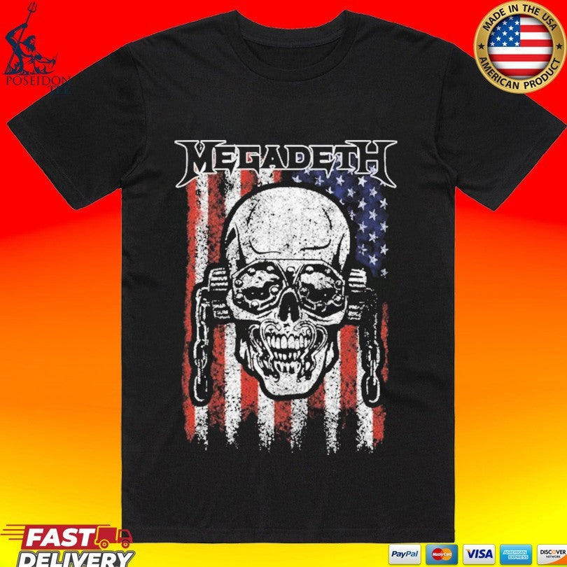 Megadeth Vic Flag Unisex