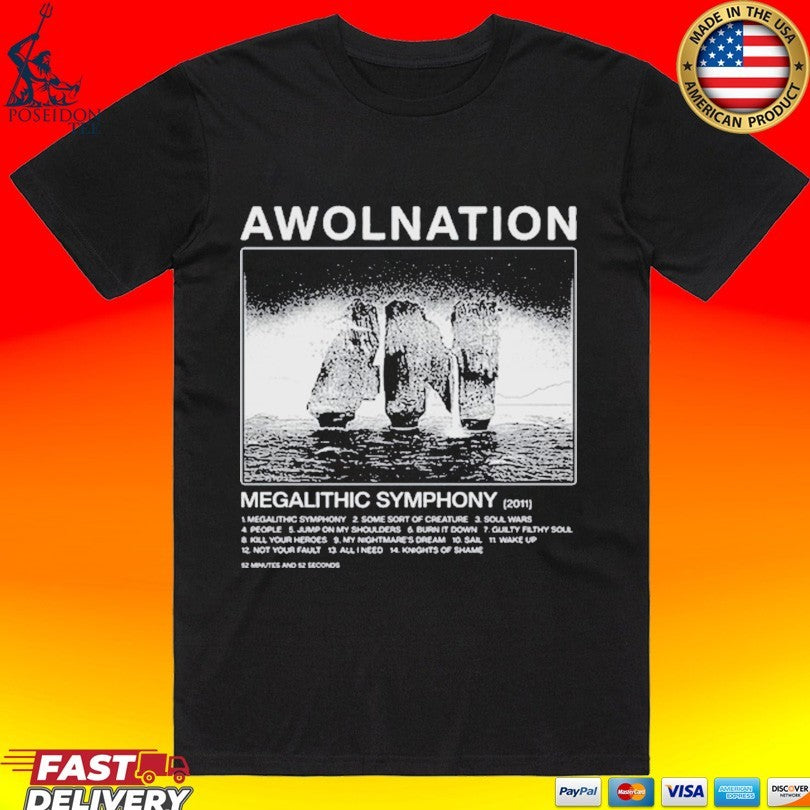 Megalithic Symphony 15th Anniversary Awolnation Unisex