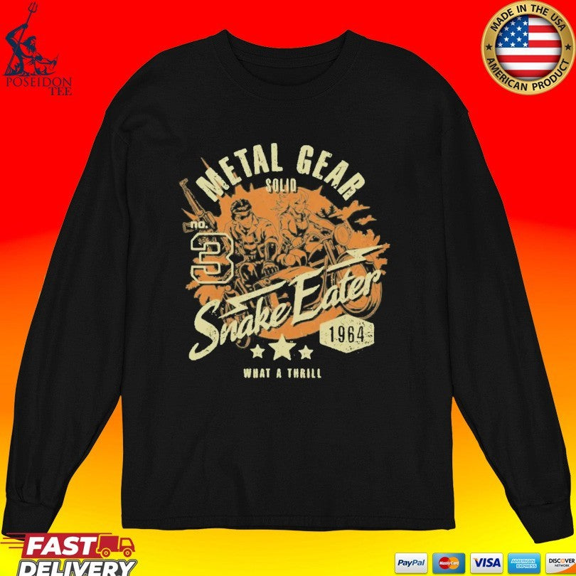 Metal Gear Snake Eater Solid What A Thrill Unisex