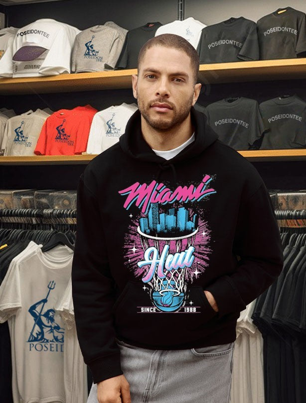 Miami Heat Original Vice Retro Youth Since 1988 Unisex