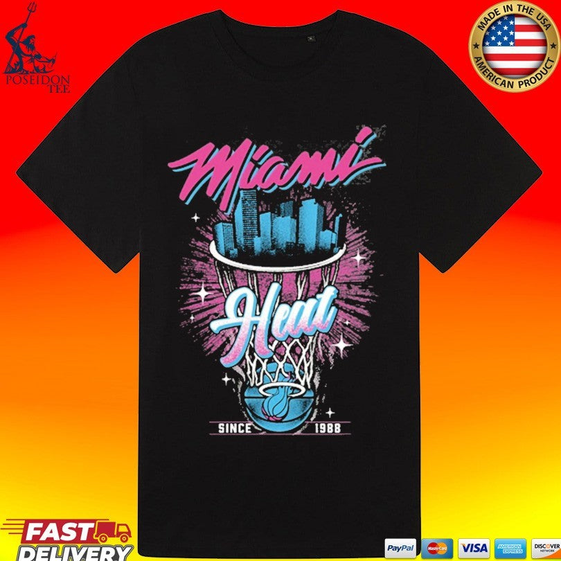Miami Heat Original Vice Retro Youth Since 1988 Unisex