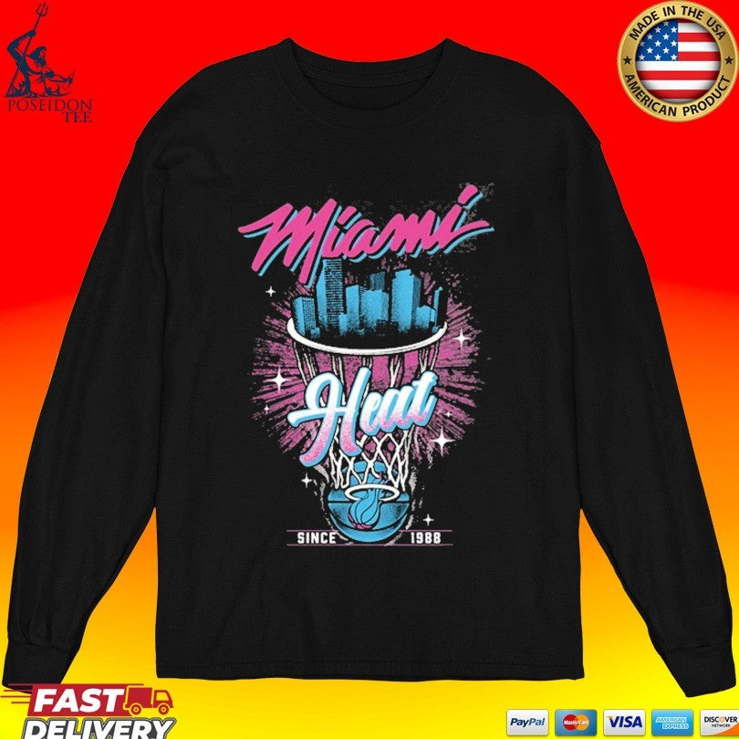 Miami Heat Original Vice Retro Youth Since 1988 Unisex