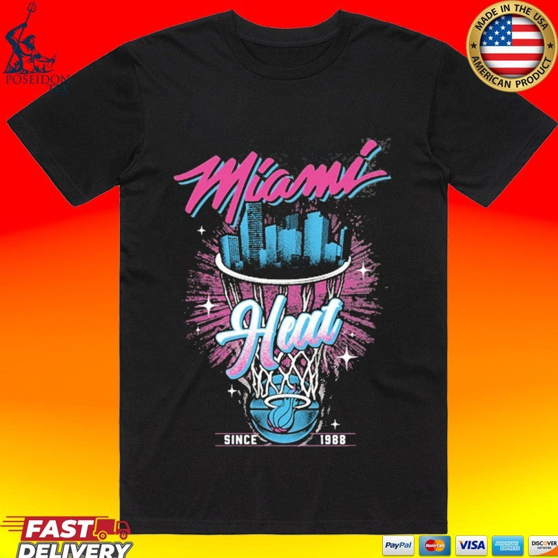 Miami Heat Original Vice Retro Youth Since 1988 Unisex