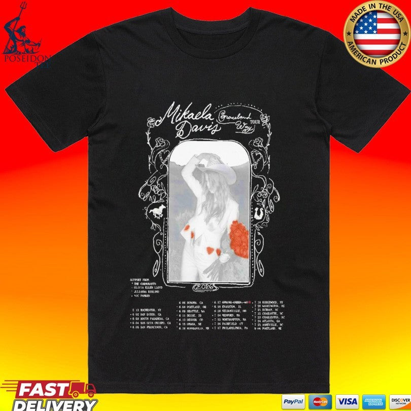 Mikaela Davis Tour Graceland Way 2026 Unisex
