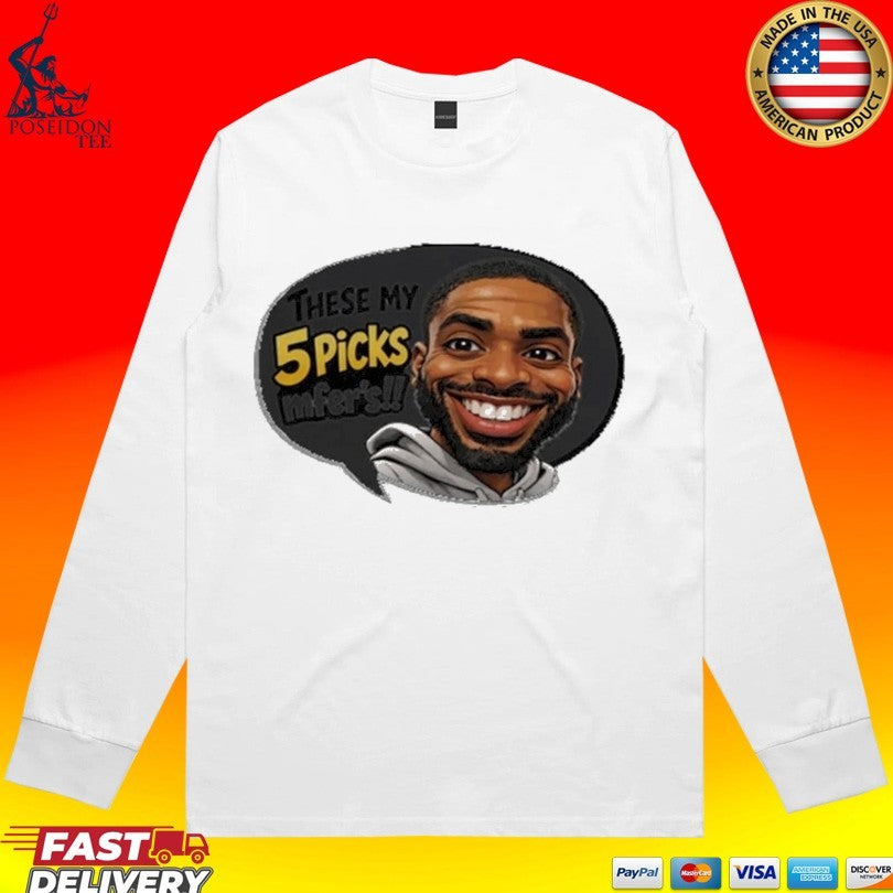 Mikal Bridges These My 5 Picks Caricature Unisex
