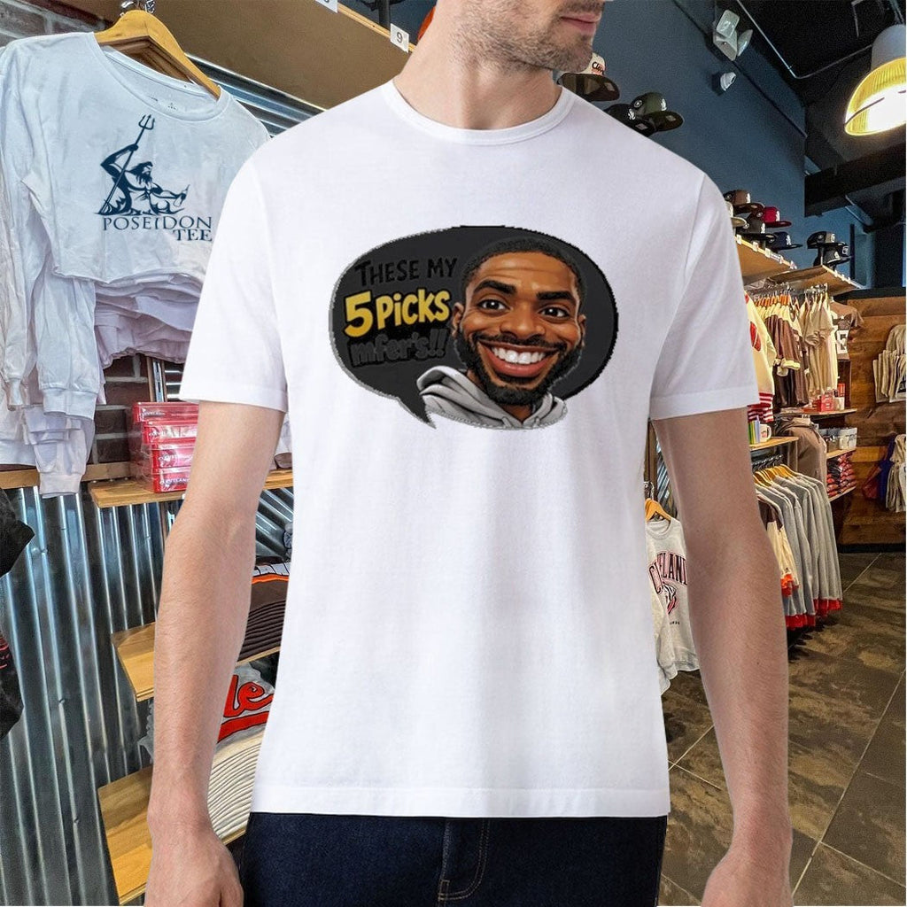 Mikal Bridges These My 5 Picks Caricature Unisex