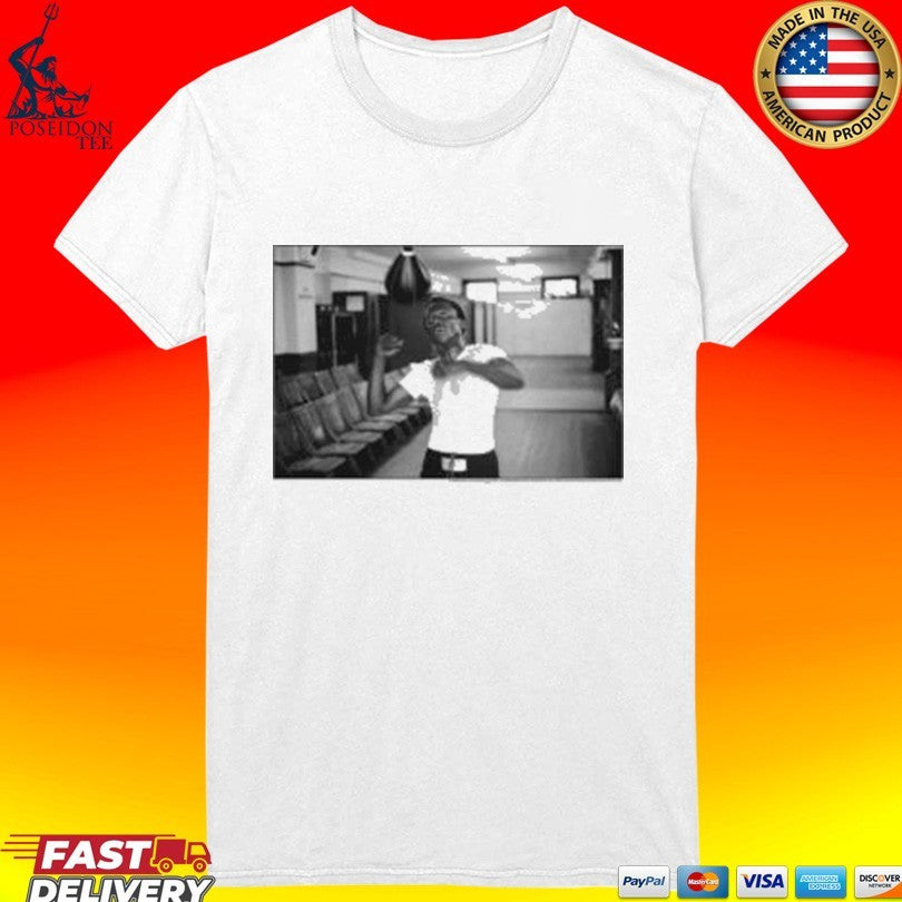 Miles Davis Md100 Black & White Boxing Portrait Unisex