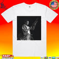 Miles Davis Md100 Black & White Trumpet Portrait Unisex