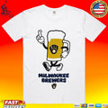 Milwaukee Brewers Drink Beer Cartoon Unisex