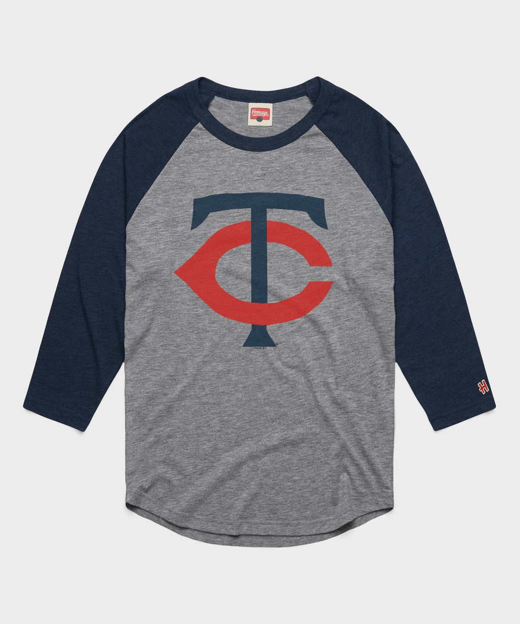 Minnesota Twins Alt Logo '61 Raglan Unisex