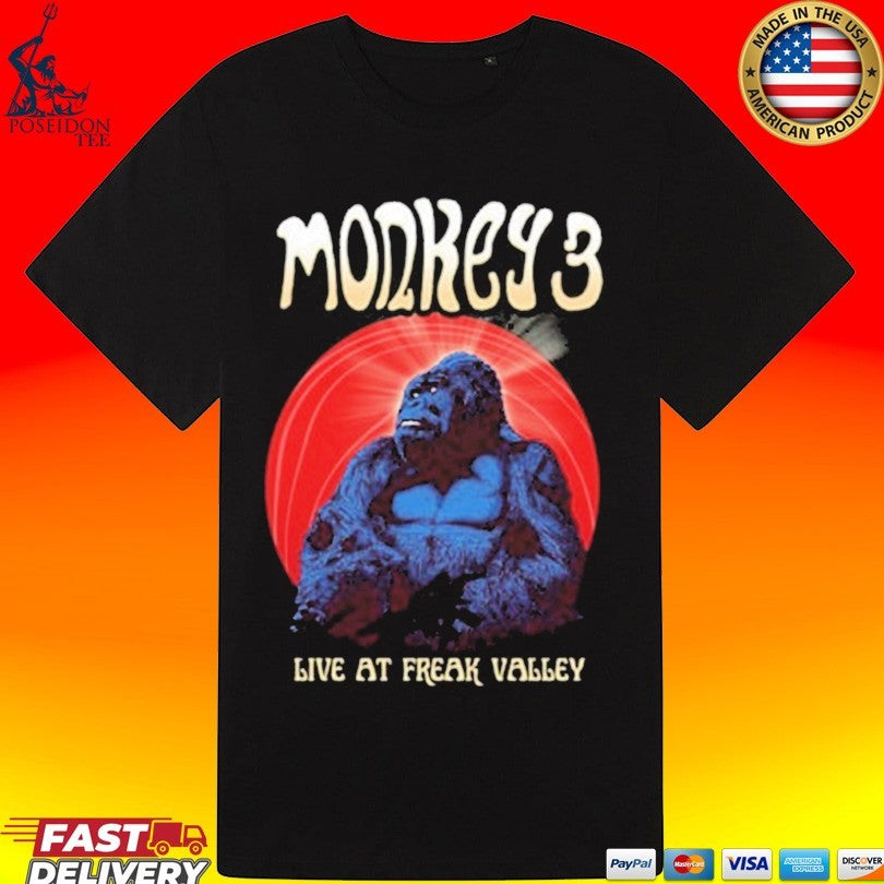 Monkey3 Live At Freak Valley Unisex