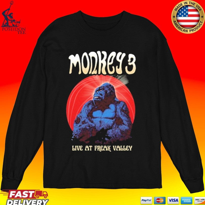 Monkey3 Live At Freak Valley Unisex