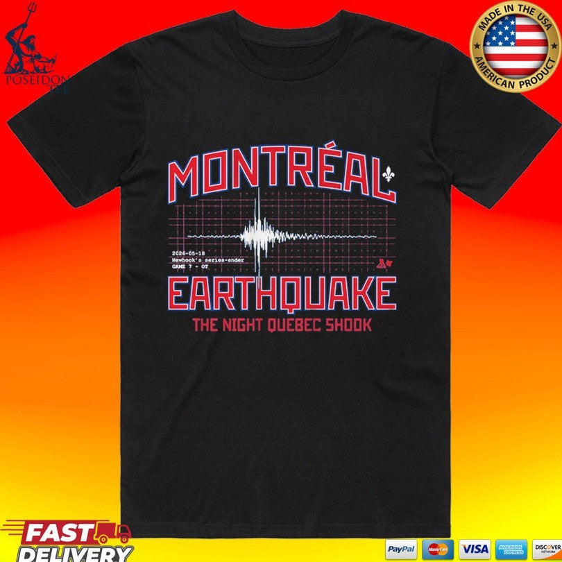 Montreal Earthquake The Night Quebec Shook Newhook’s Series-ender Unisex
