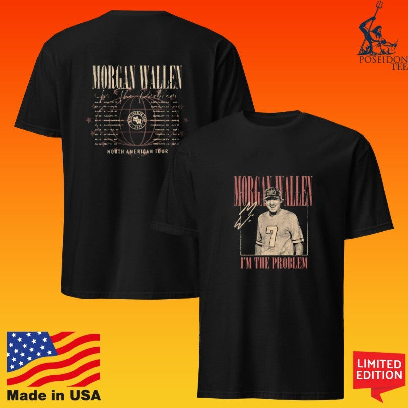 Morgan Wallen I’m The Problem Date Back Tour Unisex