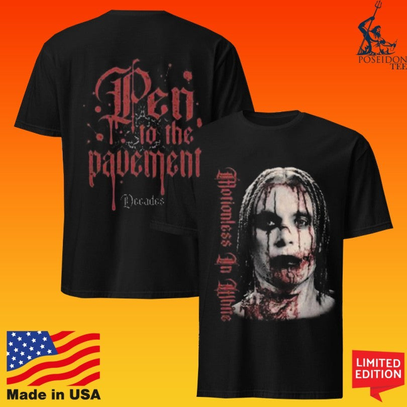 Motionless In White Pen To The Pavement Justin Decades Unisex