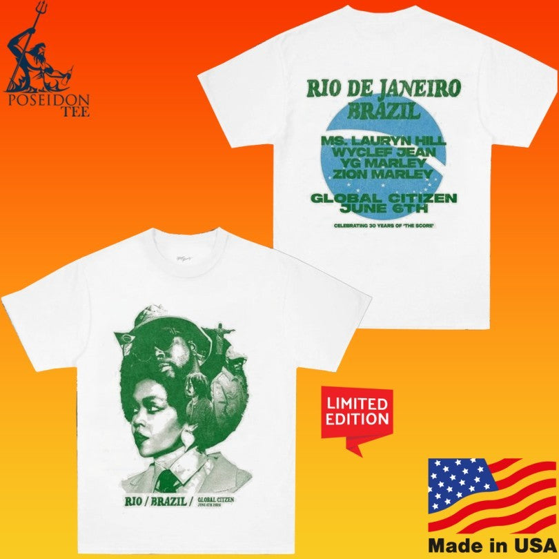 Ms Lauryn Hill Wyclef Jean Yg Marley Zion Marley Rio De Janeiro 2026 Global Citizen
