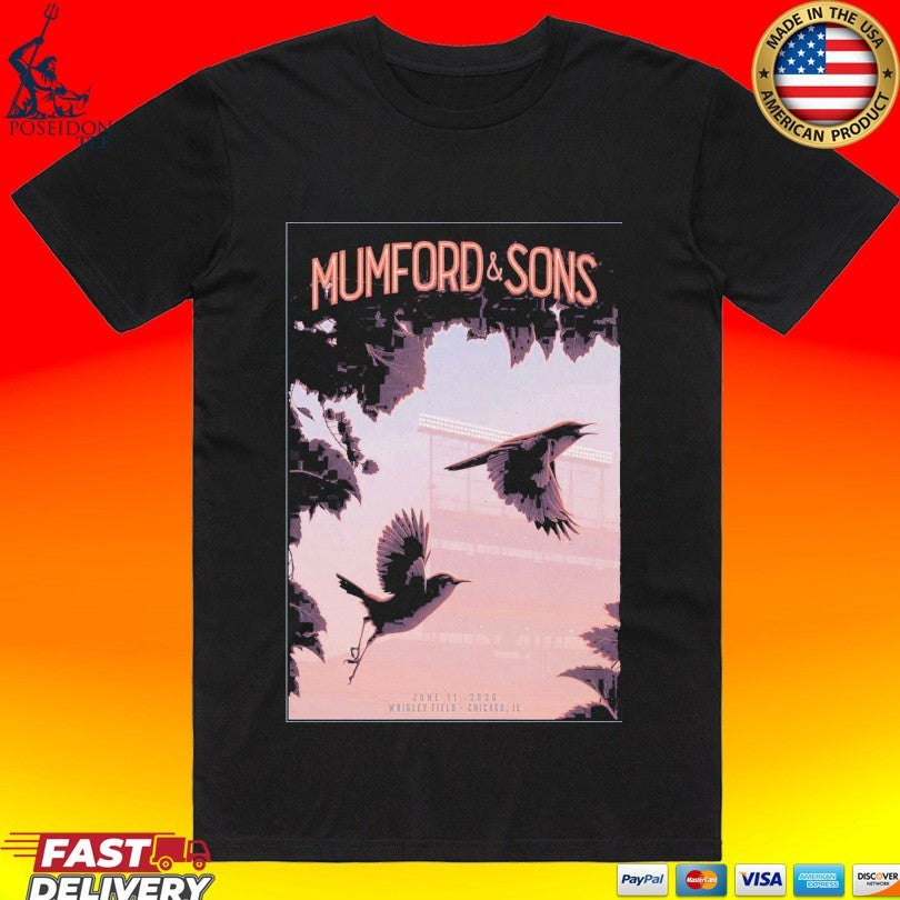 Mumford And Sons Chicago Il 6 11 2026 Unisex