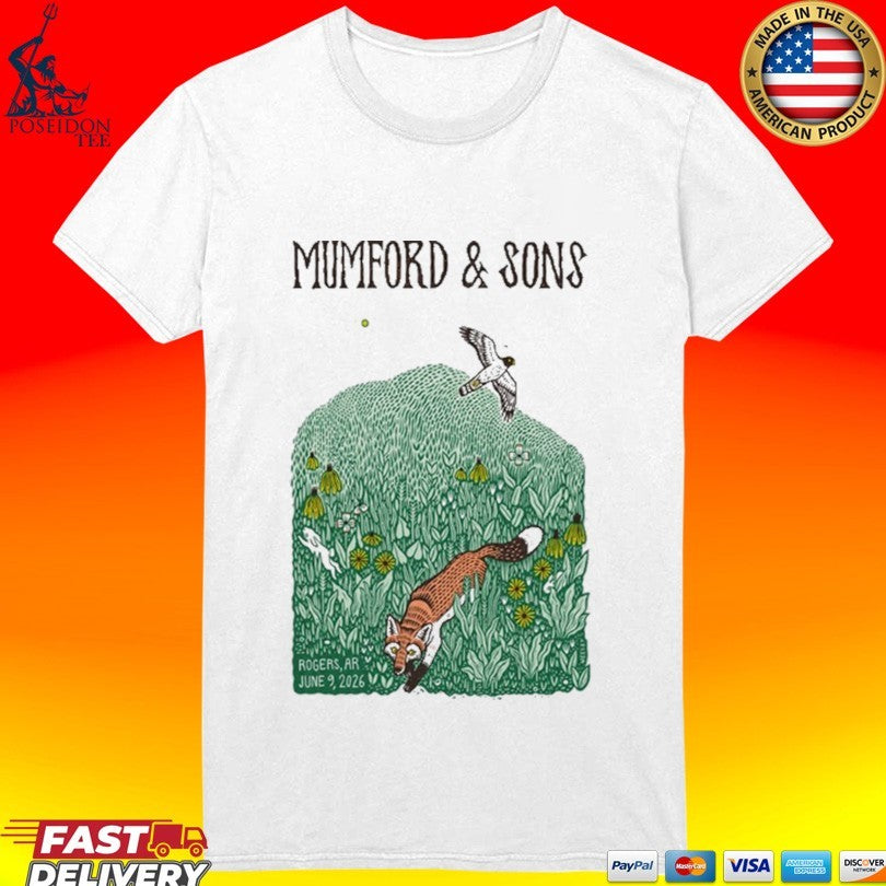 Mumford And Sons In Rogers Ar On June 9 2026 Unisex