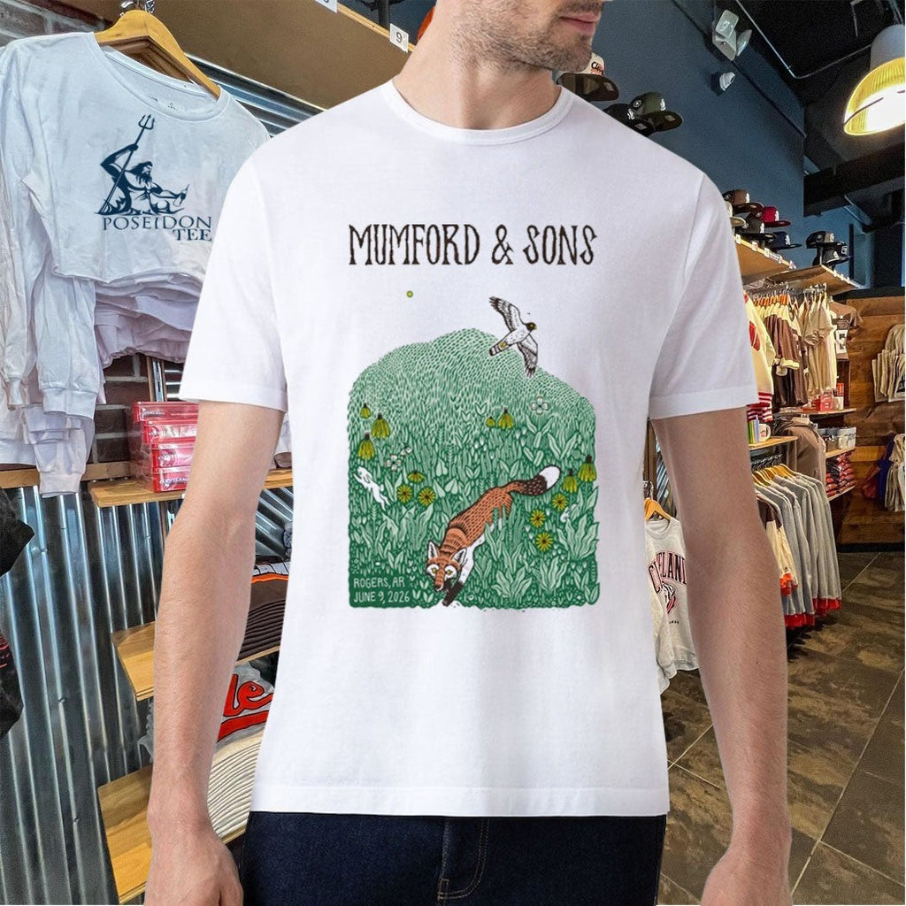 Mumford And Sons In Rogers Ar On June 9 2026 Unisex