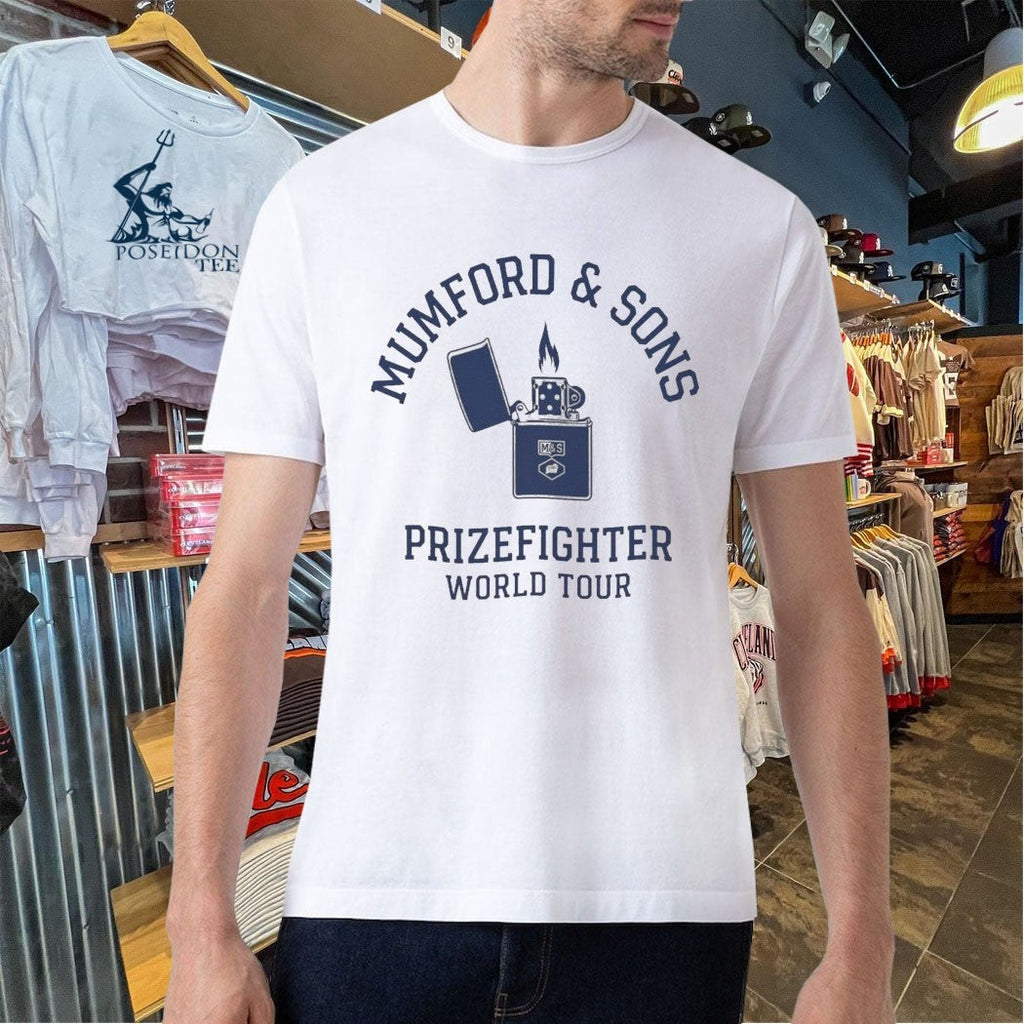 Mumford & Sons Prizefighter World Tour 2026 Unisex