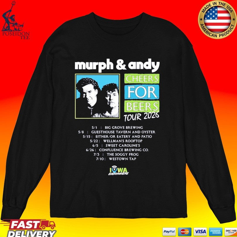 Murph & Andy Cheers For Beers Tour 2026 Unisex