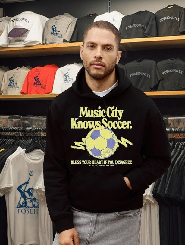 Music City Knows Soccer Bless Your Heart If You Disagree Unisex