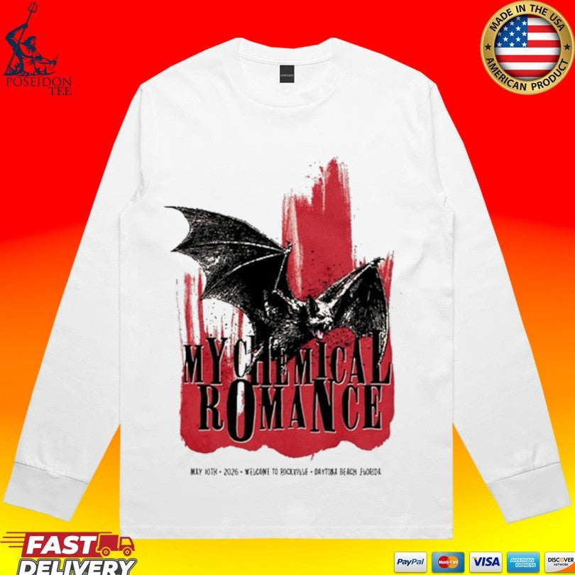 My Chemical Romance Daytona Beach Fl 5 10 2026 Unisex