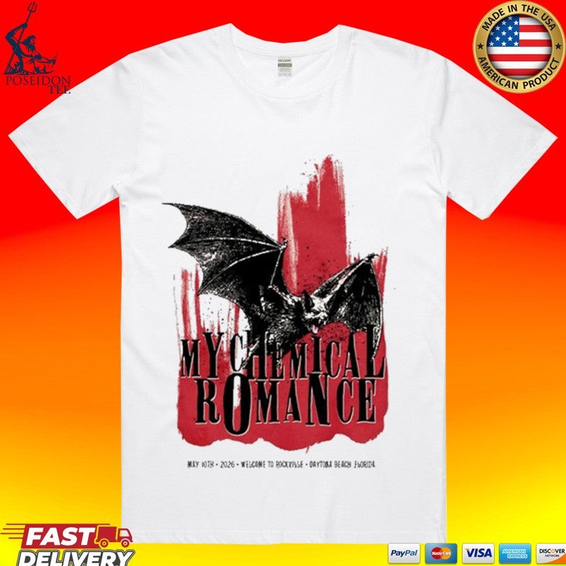 My Chemical Romance Daytona Beach Fl 5 10 2026 Unisex