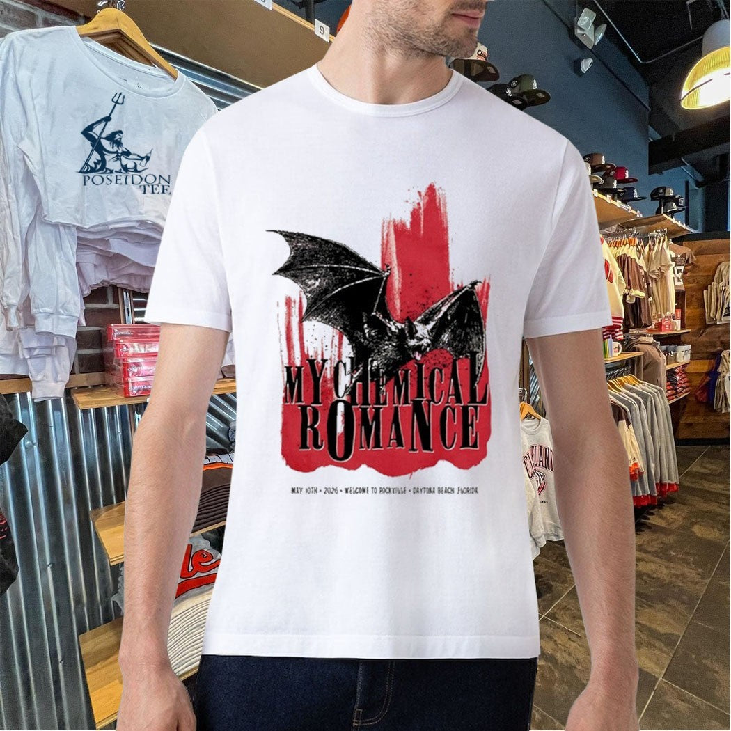 My Chemical Romance Daytona Beach Fl 5 10 2026 Unisex