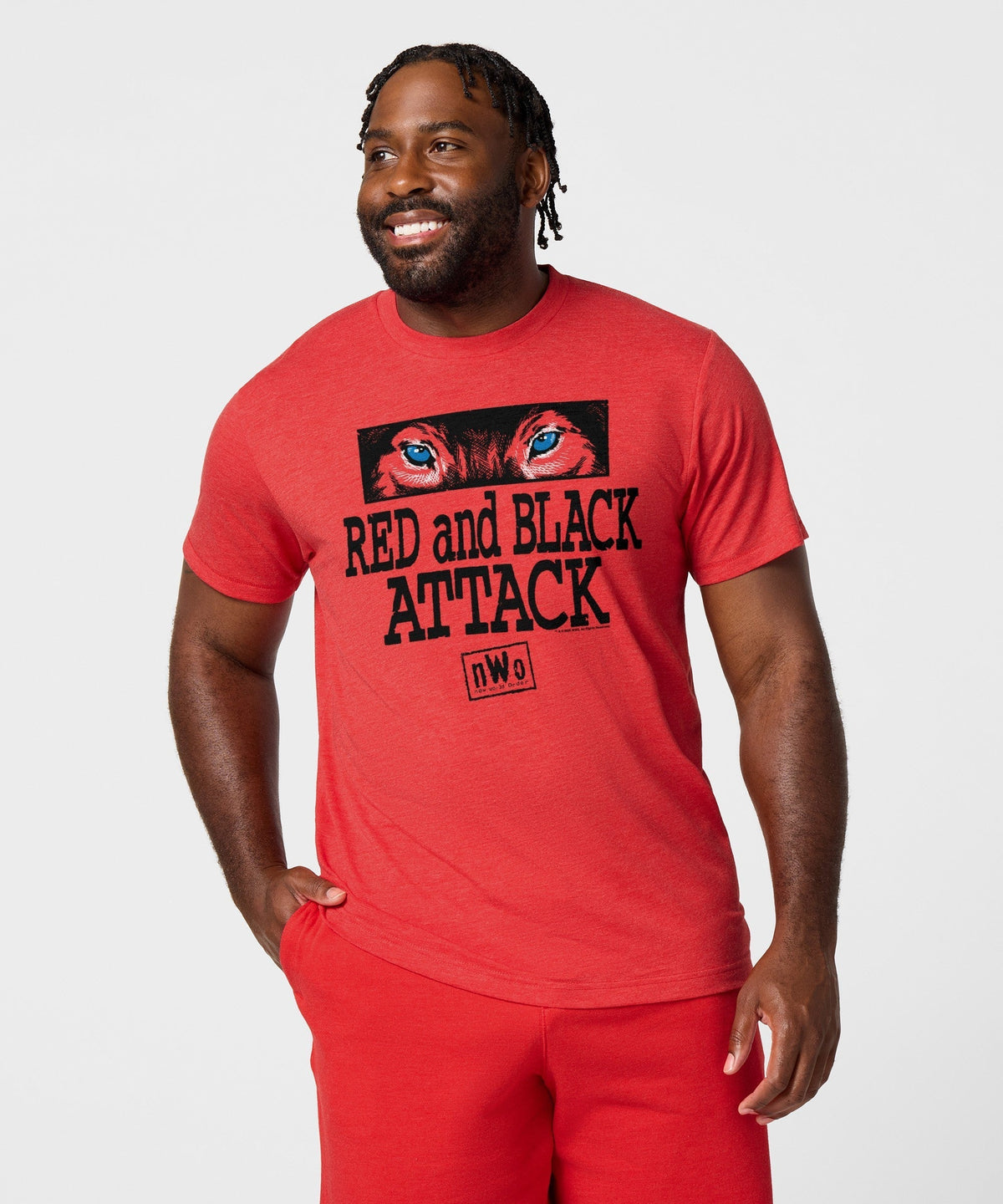 nWo Red And Black Attack Unisex