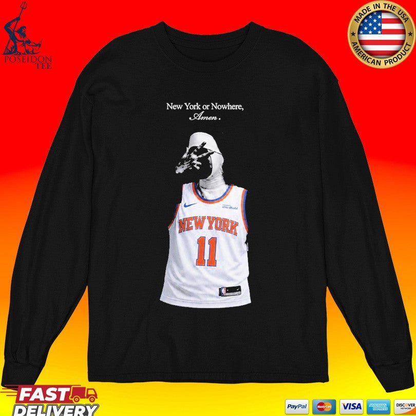 NBA Finals Game Knicks Nun New York Or Nowhere Amen 2026 Unisex