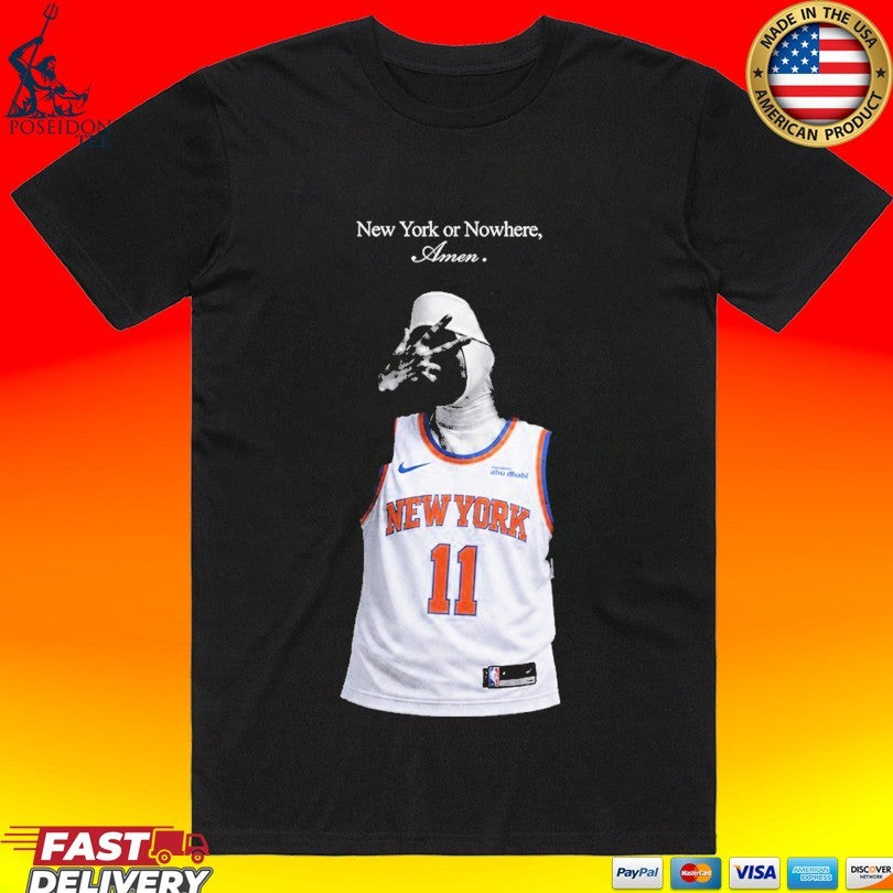 NBA Finals Game Knicks Nun New York Or Nowhere Amen 2026 Unisex