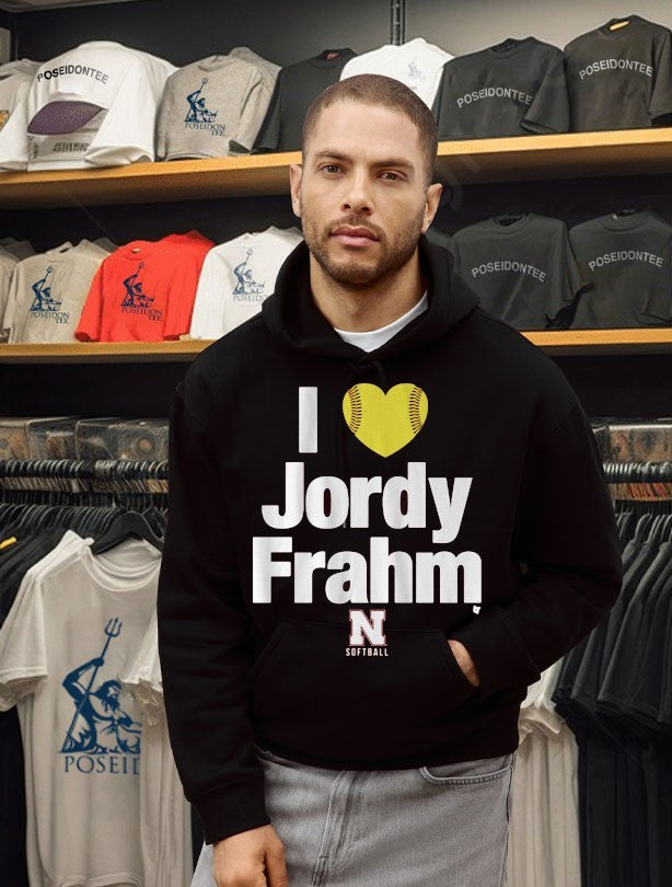 Nebraska Softball I Heart Jordy Frahm Unisex