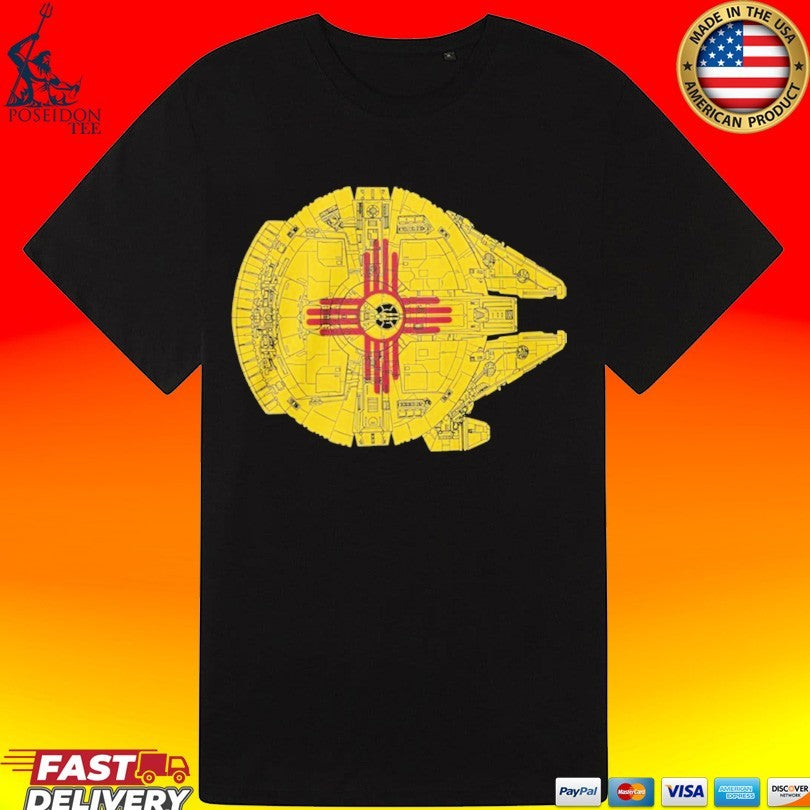 New Mexico Flag Millennium Falcon Unisex