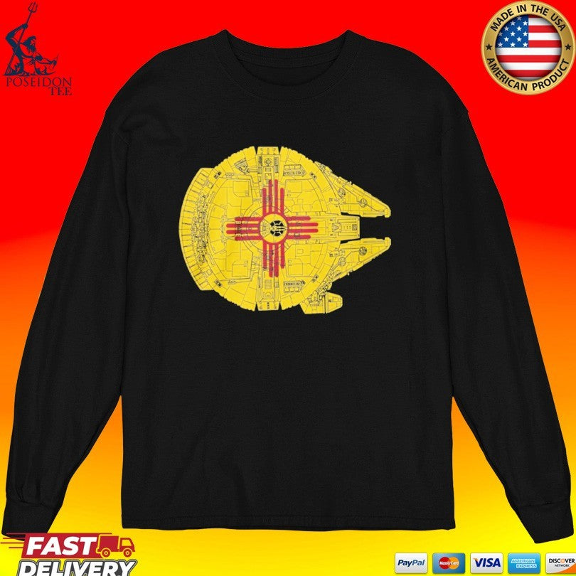 New Mexico Flag Millennium Falcon Unisex