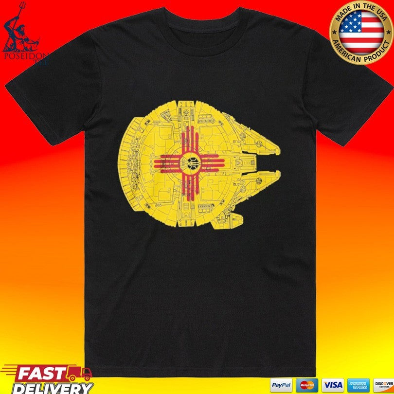 New Mexico Flag Millennium Falcon Unisex