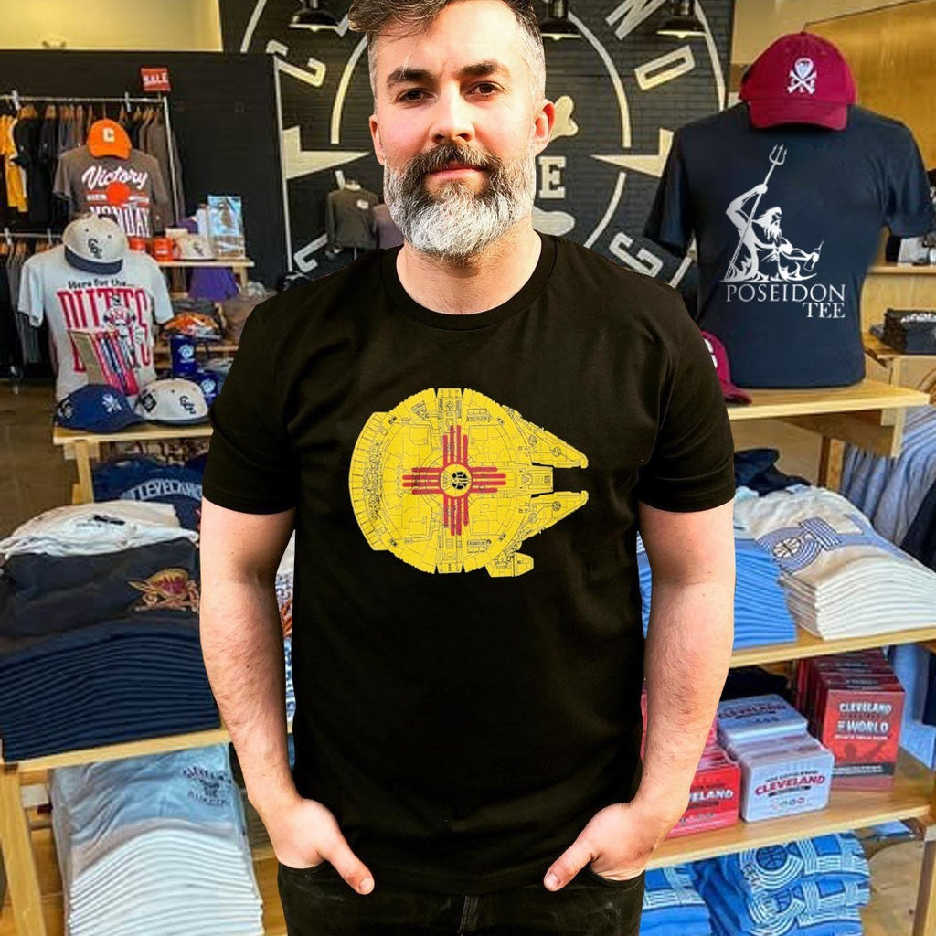 New Mexico Flag Millennium Falcon Unisex