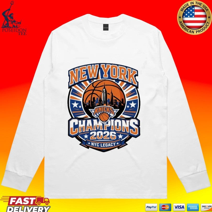 New York Basketball Champions 2026 Knicks Championship Unisex