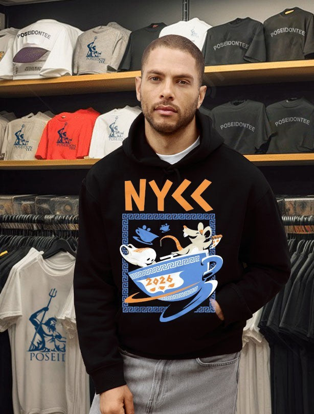 New York Comic Con Greek Coffee Cup Ride Unisex
