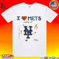 New York Mets Tiny Turnip Toddler I Heart Unisex