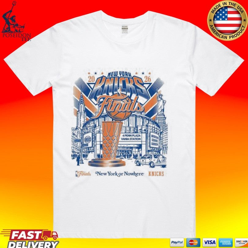 New York Or Nowhere Knicks 2026 Nba Finals Unisex