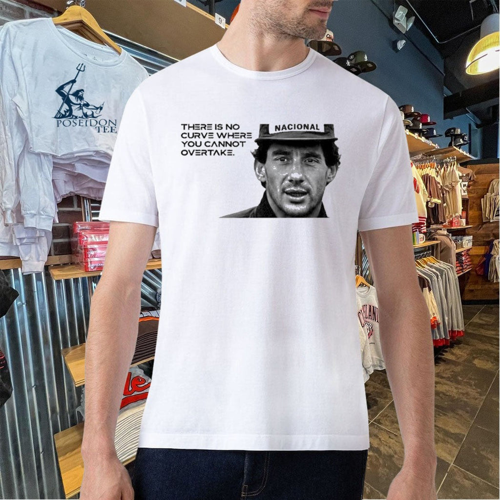 Neymar Ayrton Senna No Curve Where You Cannot Overtake Unisex