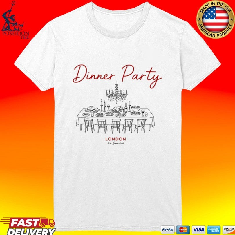 Niall Horan Dinner Party June 03 2026 London Unisex