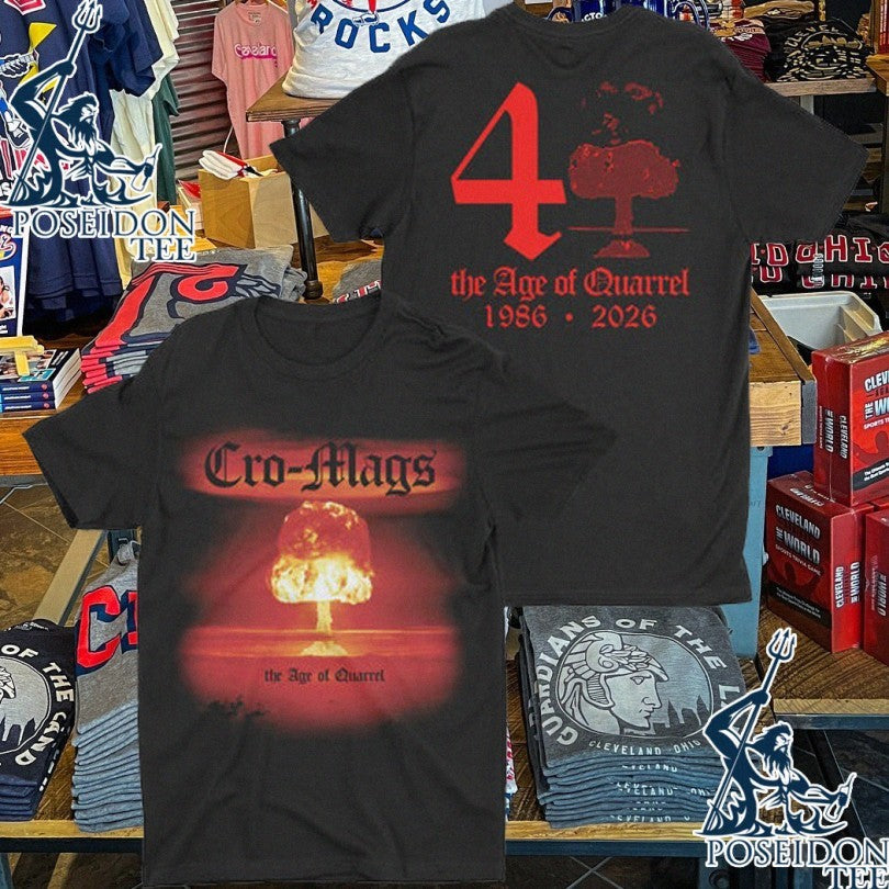 Night Shift Cro-mags – Age Of Quarrel 40th Anniversary Unisex